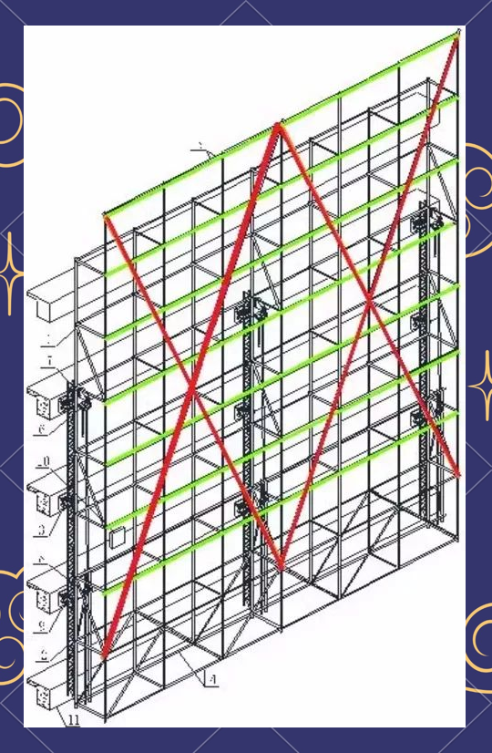 全面解析附著式升降腳手架 構造、功能與安全要點